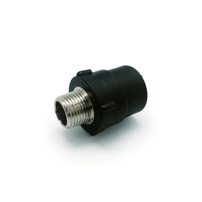 PE hot melting socket/ External thread direct connector