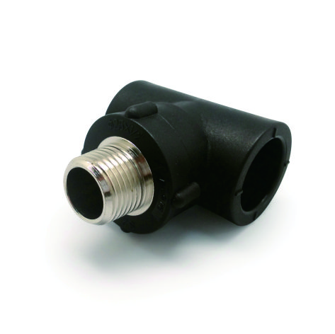 PE hot melting socket/ External thread tee